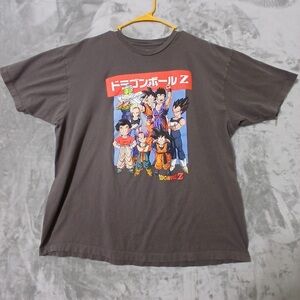 Dragon Ball Z Men T-Shirt Size XXL Group Pose Animation
